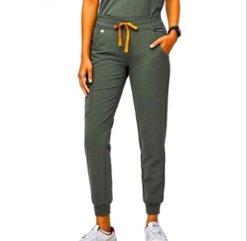 Figs NEW size 4XLP Olive Green Zamora Jogger Scrub Pants